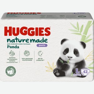 Подгузники-трусики HUGGIES Нэчурмэйд размер 4, 9–14кг, 42шт