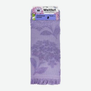 Полотенце махровое Wellfort Гортензия 30*60см 60 г