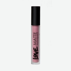 ART-VISAGE Жидкая помада для губ Love Matte Liquid Lipstick, 52 Черничный мохито, 4,5 г