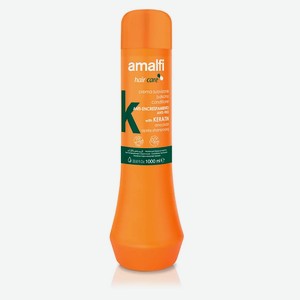 AMALFI Кондиционер с кератином для выпрямления вьющихся волос, 1000 мл