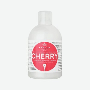 KALLOS COSMETICS Шампунь для волос KJMN CHERRY с маслом вишневых косточек, 1000 мл