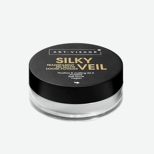 ART-VISAGE Пудра рассыпчатая Silky Veil Loose Powder, 301 Финишная прозрачная, 10 г