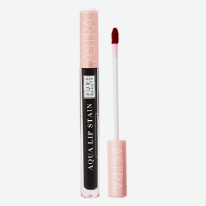 ASTRA Тинт для губ Pure Beauty Aqua Lip Stain, № 04, 3 мл