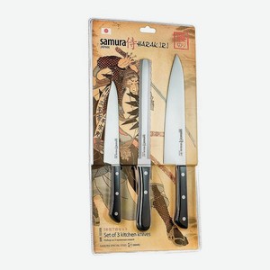 SAMURA Набор ножей 3 в 1  HARAKIRI  23, 57, 85, 1 шт.
