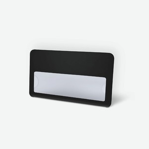 FLEXPOCKET Бейдж пластиковый с окном, на магните, Черный