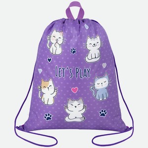 BRAUBERG Сумка для обуви KIDS Котята, 1 шт.