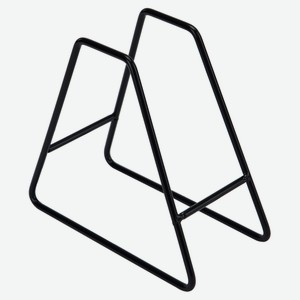 Органайзер для крышек Actuel черный, 15x6,8x13,8 см