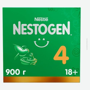 Молочко детское Nestogen 4 с 18 мес. БЗМЖ, 900 г