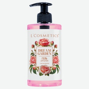Гель для душа L Cosmetics Dream Garden с экстрактом розы, 440 мл