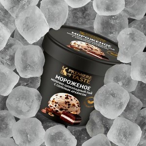 Мороженое Молочно-шоколадное пай Premiere оf Taste 330г 330 г