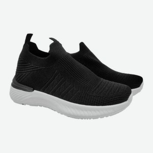 Женские кроссовки слипоны чёрные модель TCTJ239 р.37 500 г