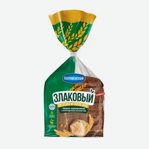 Хлеб Злаковый с пророщенным зерном ржи Коломенский БКК 300г 300 г