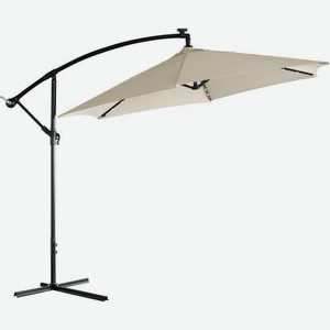 Зонт для террас с LED боковая опора d-2.7м в ассортименте 11 кг