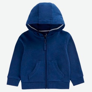 Толстовка для мальчика Mothercare синяя, р.80-140