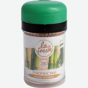 Зубочистки La Fresh бамбуковые 280шт 35 г