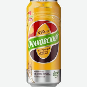 Квас Очаковский двойного брожения 500мл 500 г