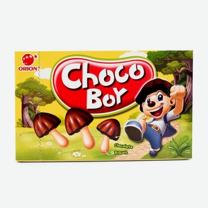 Печенье Orion Шоколадный мальчик (Choco Boy) грибочки 45 г