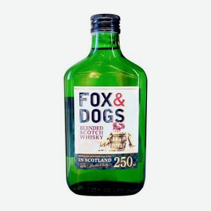 Виски Фокс энд Догс 40% 250мл 250 г