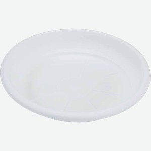 Поддон под горшок Терра d-12.5см белый 11 г