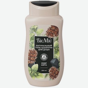 Гель для душа мужской BioMio Gel Мята-кедр 250мл