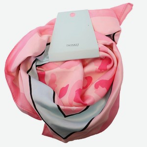 TWINKLE Женский шейный платок Pink, 1 шт.