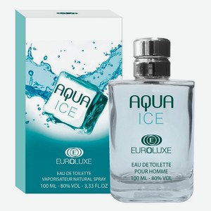 EUROLUXE Туалетная вода мужская Aqua Ice, 100 мл