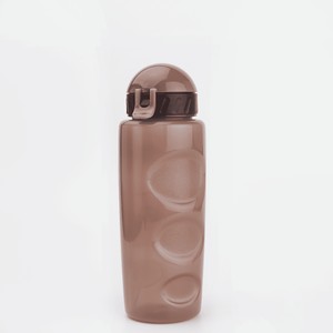 WOWBOTTLES Бутылка для воды и других напитков с трубочкой  LIFESTYLE , anatomic 500 мл, цвет: кофейный