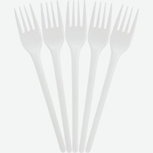 Вилки 365 ДНЕЙ Одноразовая, Россия, 12 шт