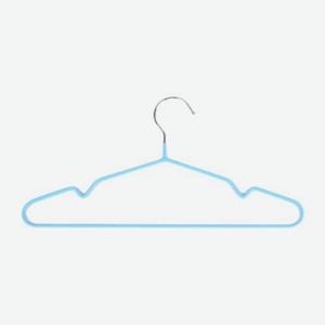 Вешалка детская металлическая с силиконовым покрытием в ассортименте 50 г