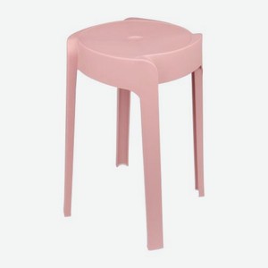 Пластиковый табурет розовый 30*46*30см 1.05 кг