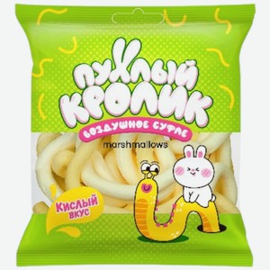 Суфле Пухлый Кролик воздушное со вкусом лимона, 40г