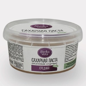 SHELKA VISTA Сахарная паста средняя, 200 г