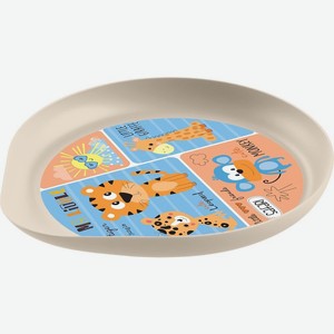 Тарелка Idi Land детская с декором 1903 в ассортименте 1шт
