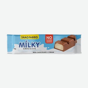 SNAQ FABRIQ Молочный шоколад со сливочной начинкой, 34г