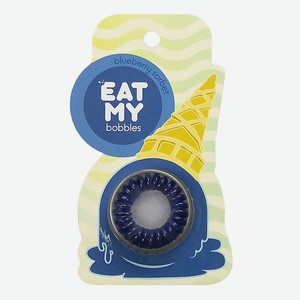 EAT MY Резинка для волос в цвете  Голубичный сорбет  Blueberry Sorbet, 3 шт.