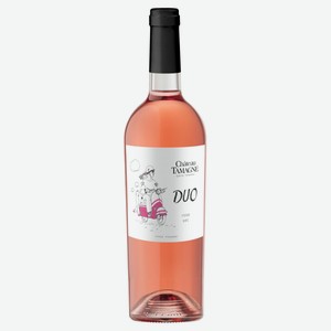 Вино Chateau TAMAGNE DUO розовое сухое Россия, 0,75 л