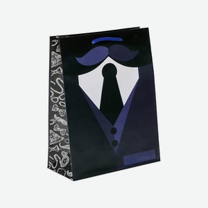 ДОСТУПНЫЕ РАДОСТИ Пакет подарочный ламинированный «Костюм», 1 шт