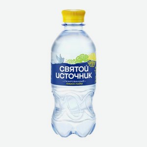 Напиток Святой Источник с ароматом лимон-лайм 330мл