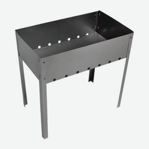 Мангал Бастион облегченный сборный без шампуров 50*50*30см 1.78 кг