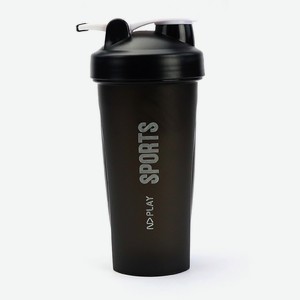 ND PLAY Бутылка-шейкер Skills, 700 мл; цвет: черный