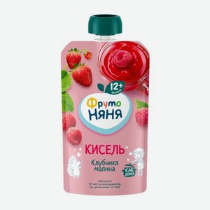Кисель ФрутоНяня Малина-клубника 130г 130 г