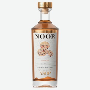 Коньяк NOOR VSOP с экстрактом ореха Россия, 0,5 л
