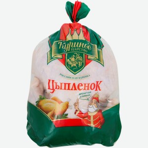 Тушка цыпленка бройлера КУРИНОЕ ЦАРСТВО 1с ГОСТ охл. пакет вес, Россия