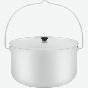 Котелок ПИ nо name цилиндрический, алюминиевый матовый Э00023, Россия, 6 л