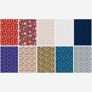 Упаковочная бумага МакПейпер новогодняя мелованная 50 г