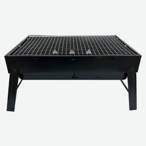Мангал складной черный, 43х30х22,5 см