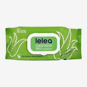 Влажная туалетная бумага LELEA 60 шт.