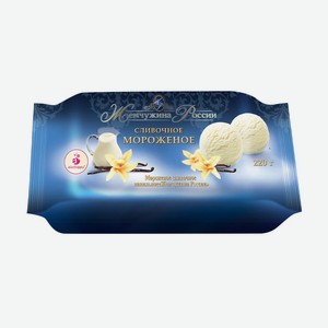 Брикет  Жемчужина России , Айсберри, ванильный, 220 г