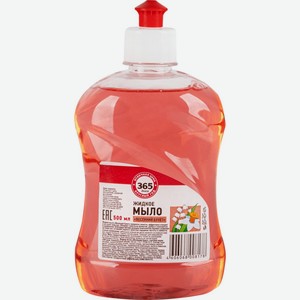 Жидкое мыло 365 ДНЕЙ Весенний букет, Россия, 500 мл