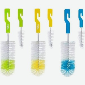 Ершики Пома для мытья бутылок и сосок 0+ в ассортименте 2шт.